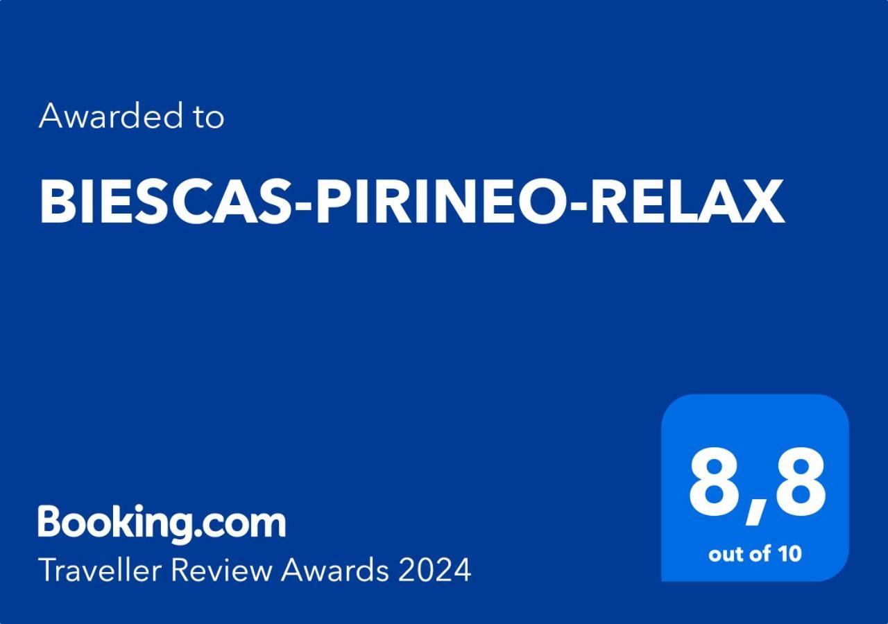Appartamento Biescas-Pirineo-Relax Esterno foto